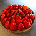 Afbeelding van Tarte aux fraises 6p.